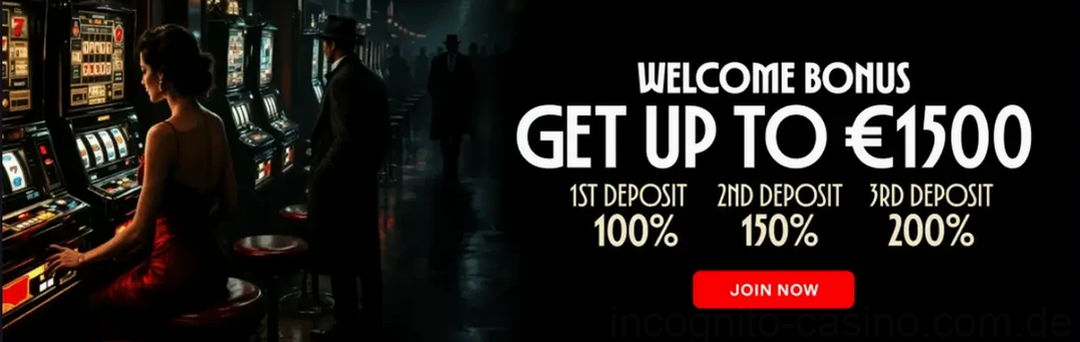 Incognito Casino Willkommensbonus